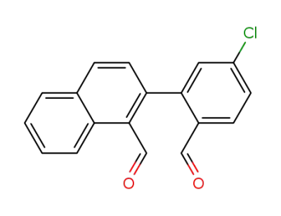 2-(5-chloro-2-formylphenyl)-1-naphthaldehyde