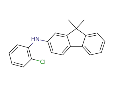 N-(2-chlorophenyl)-9,9-dimethyl-fluorene-2-amine