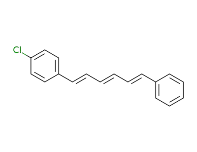 (1E,3E,5E)-1-(4-chlorophenyl)-6-phenyl-1,3,5-hexatriene
