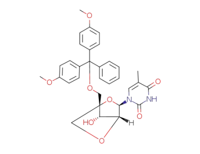 1-[(1R,4R,6R,7S)-4-[[bis(4-methoxyphenyl)phenylmethoxy]methyl]-7-hydroxy-2,5-dioxabicyclo[2.2.1]heptan-6-yl]-5-methylpyrimidine-2,4-dione