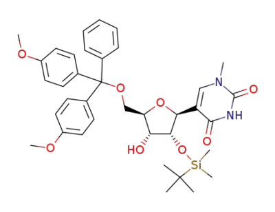 5'-O-(4,4'-dimethoxitrityl)-2'-O-(tert-butyldimethylsilyl)-1-N-methylpseudouridine