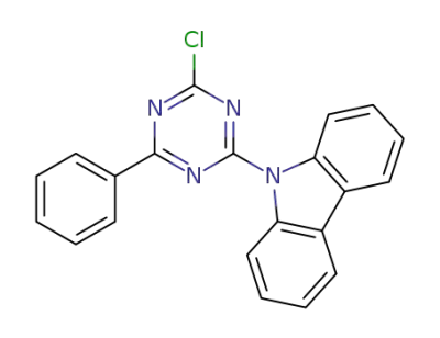 9-(4-chloro-6-phenyl-1 ,3,5-triazin-2-yl)-9H-carbazole