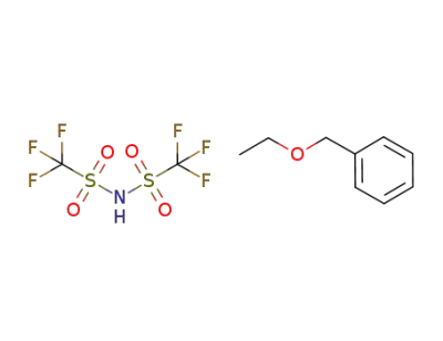 C<sub>2</sub>HF<sub>6</sub>NO<sub>4</sub>S<sub>2</sub>*C<sub>9</sub>H<sub>12</sub>O
