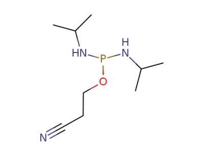 2-O-cyanoethyl-N,N,N’,N’-tetraisopropylphosphordiamidite