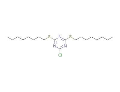 2,4-dioctylthiol-6-chloro-1,3,5-triazine