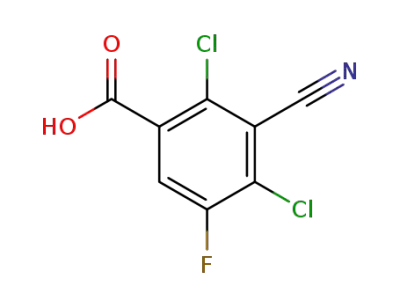 2,4-dichloro-3-cyano-5-fluorobenzoic acid