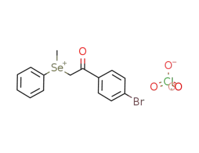 p-bromophenacylmethylphenylselenonium perchlorate