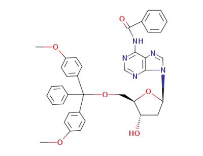 N<sub>6</sub>-benzoyl-5'-O-(4,4'-dimethoxytrityl)-2'-deoxyadenosine