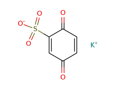 3,6-dioxo-cyclohexa-1,4-dienesulfonic acid ; potassium-salt