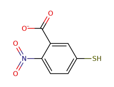 2-nitro-5-mercaptobenzoic acid anion