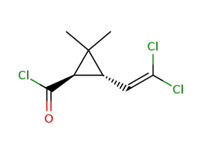 (1R)-trans-3-(2,2-dichloro-1-ethenyl)-2,2-dimethylcyclopropanecarboxylic acid chloride