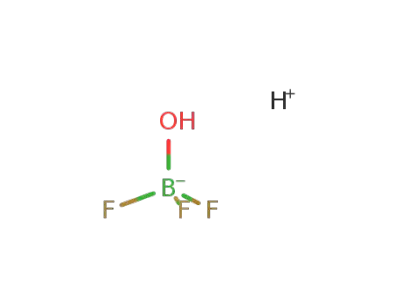 hydrogen trifluoro hydroxo borate