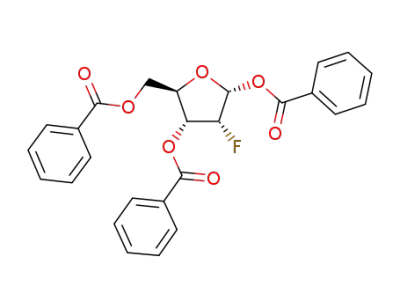 2-deoxy-2-fluoro-α-D-ribofuranose 1,3,5-tribenzoate