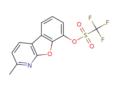 2-methylbenzofuran[2,3-b]pyridin-8-yl-trifluoromethanesulfonate